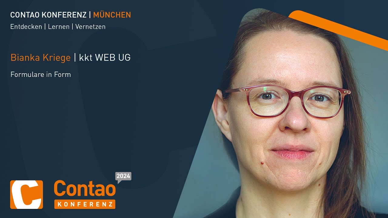 Contao Konferenz 2024: Formulare in Form