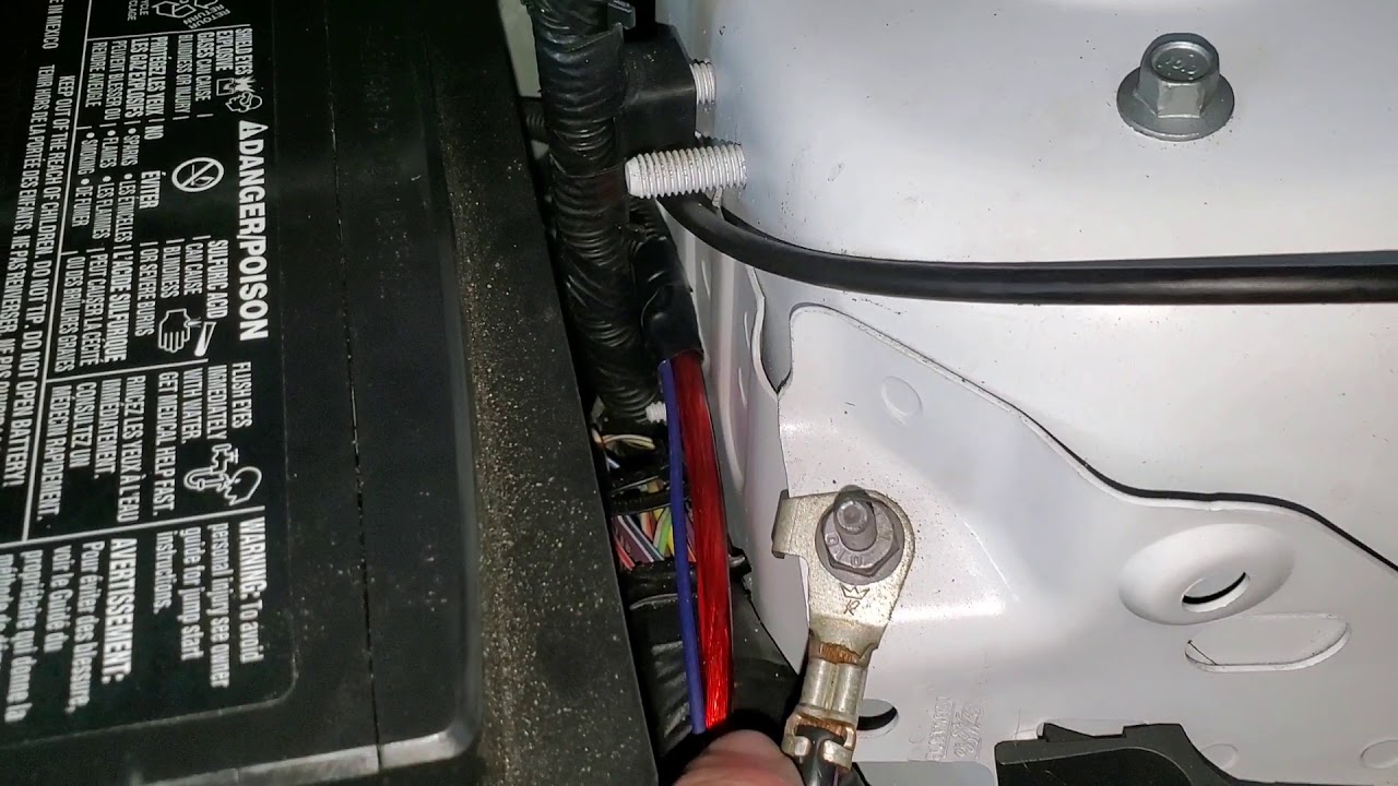 2018 Ford fusion amp install