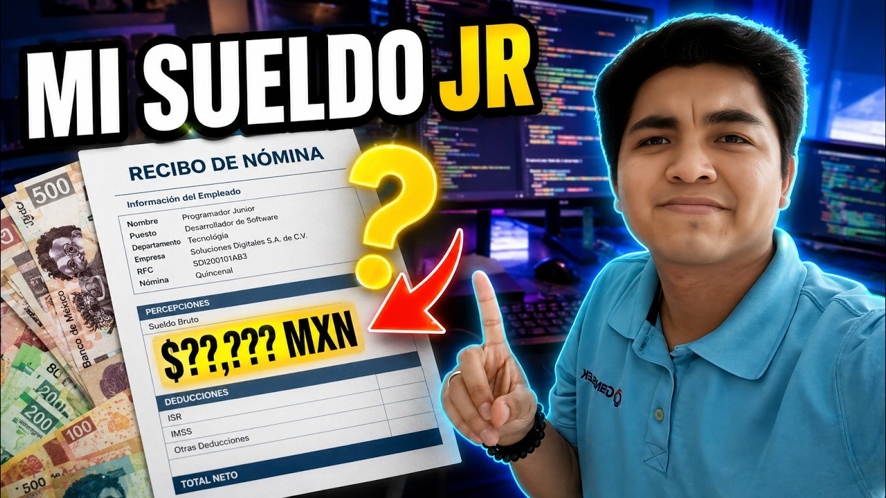 &iquest;Cu&aacute;nto Gana Un PROGRAMADOR JUNIOR en Tamaulipas, M&eacute;xico?