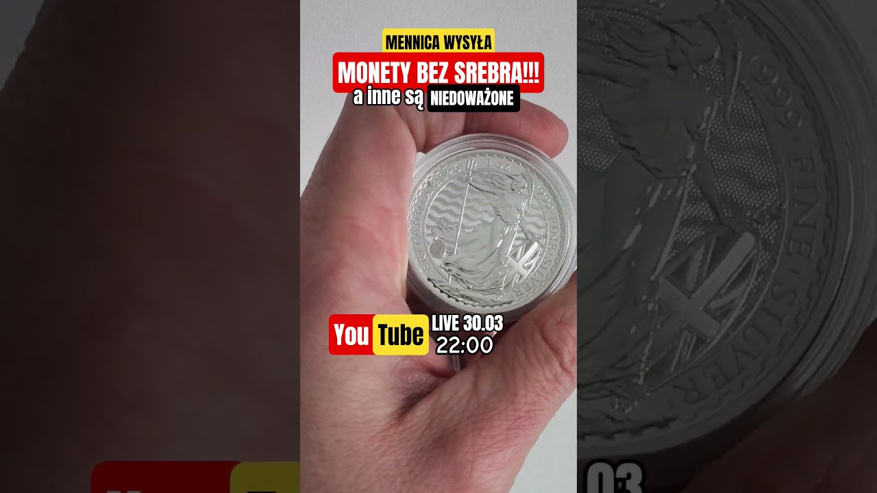 🚨SCAM w Mennicy 📣Wysyłają monety BEZ SREBRA!! #zlotybazyliszek #złoto #srebro