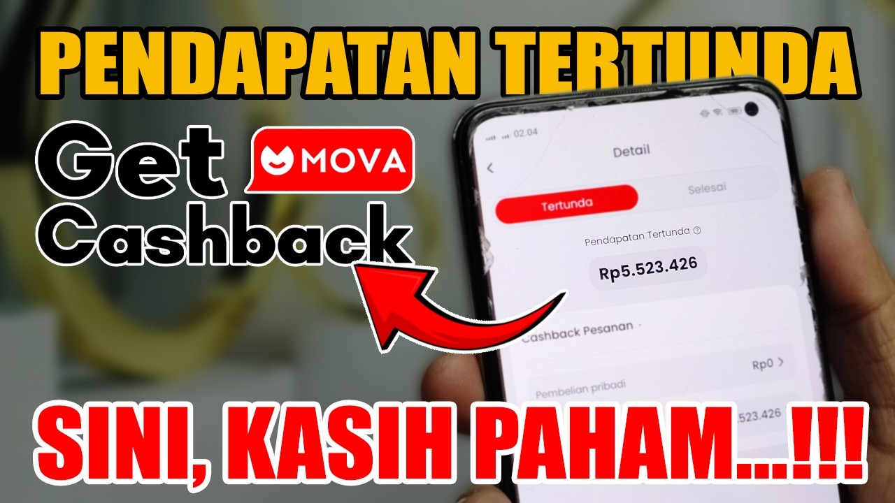Cara Mengatasi Pendapatan MOVA Yang Tertunda; Sini Mimin Kasih Tahu | BKD tutorials MOVA CashBack