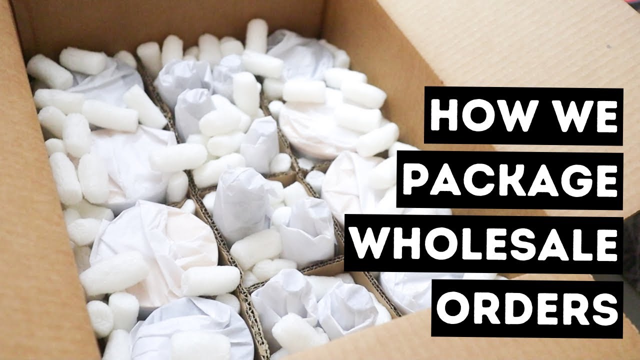 How We Package Wholesale Orders So They DON'T Break During Shipping