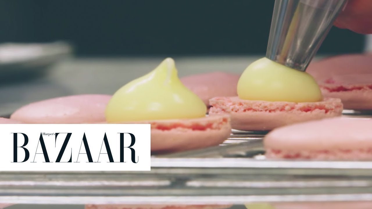 Watch how Ladur&eacute;e's Classic Macarons are Made | Eat Chic | Harper's BAZAAR