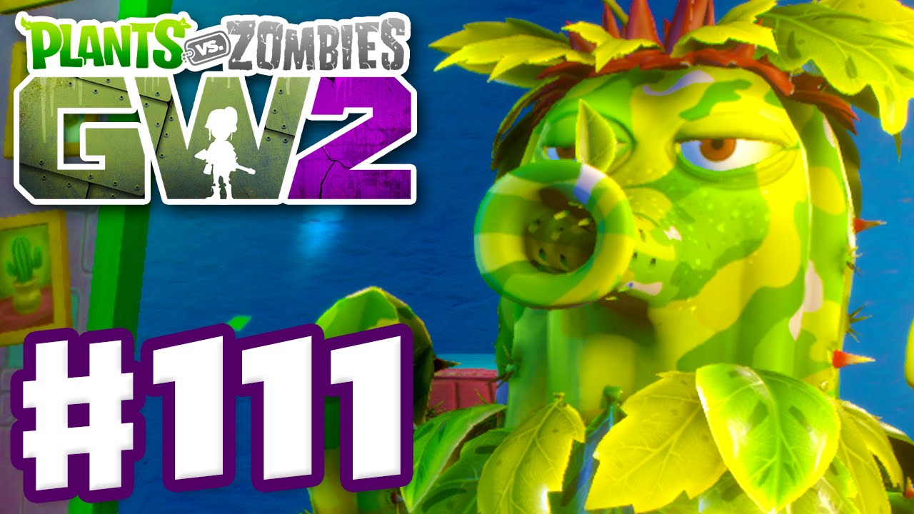 Plants vs. Zombies: Garden Warfare 2 - Gameplay Part 111 - Camo Cactus! (PC)