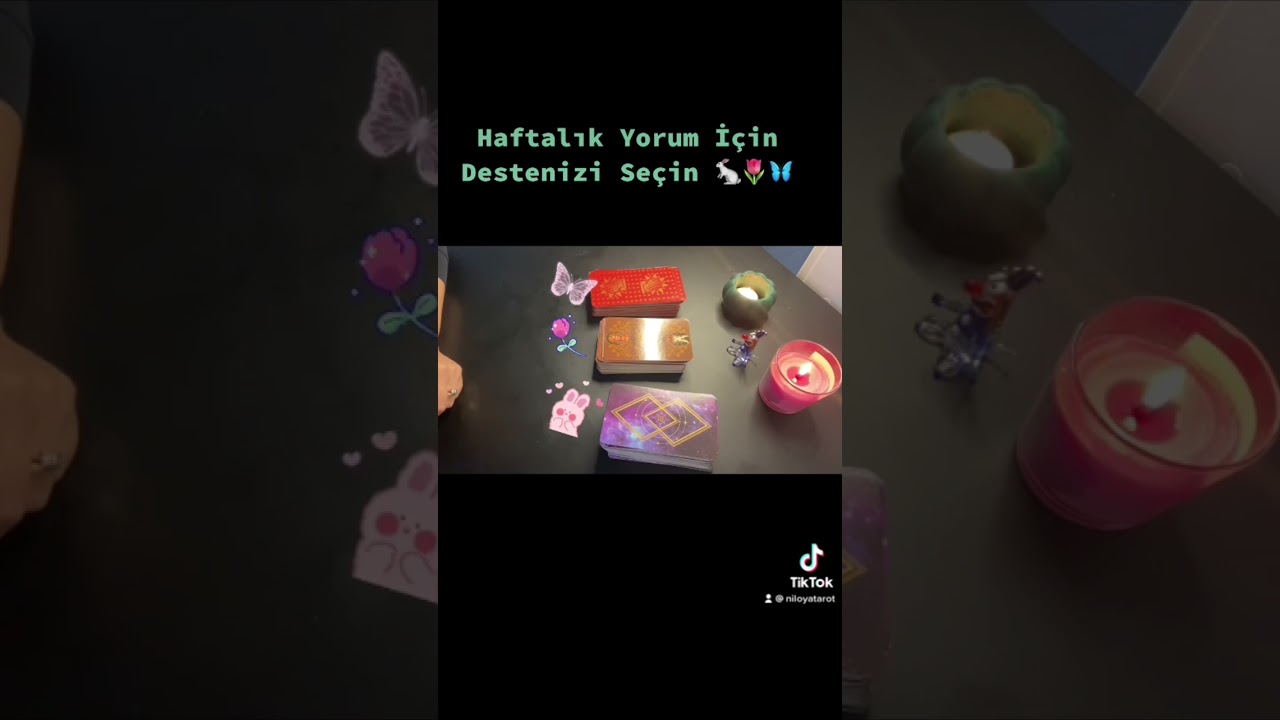 Destenizi Seçmeden Yeni Haftaya Başlamayın 🐇🌷🦋 