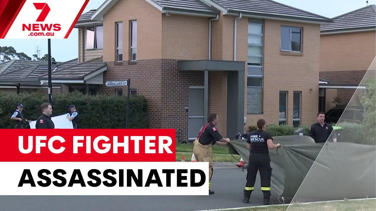 Sydney UFC fighter assassinated | 7NEWS