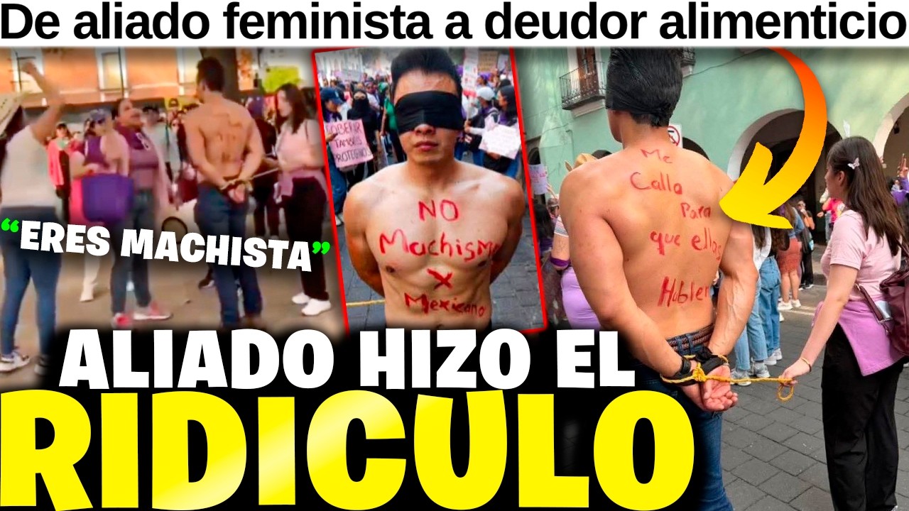 Quiso ser &ldquo;ALIADO FEMINISTA&rdquo;&hellip; y termin&oacute; EXPUESTO como DEUDOR 🤣