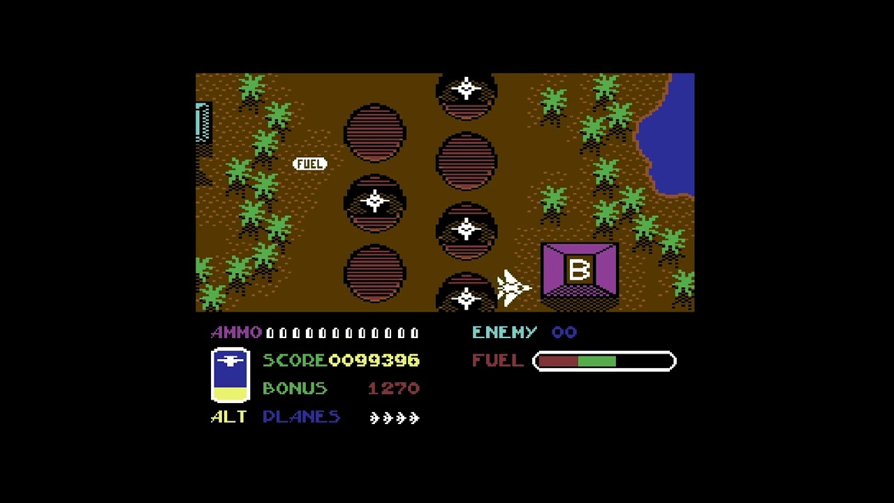 Arcade Flight Simulator - Commodore 64 - longplay