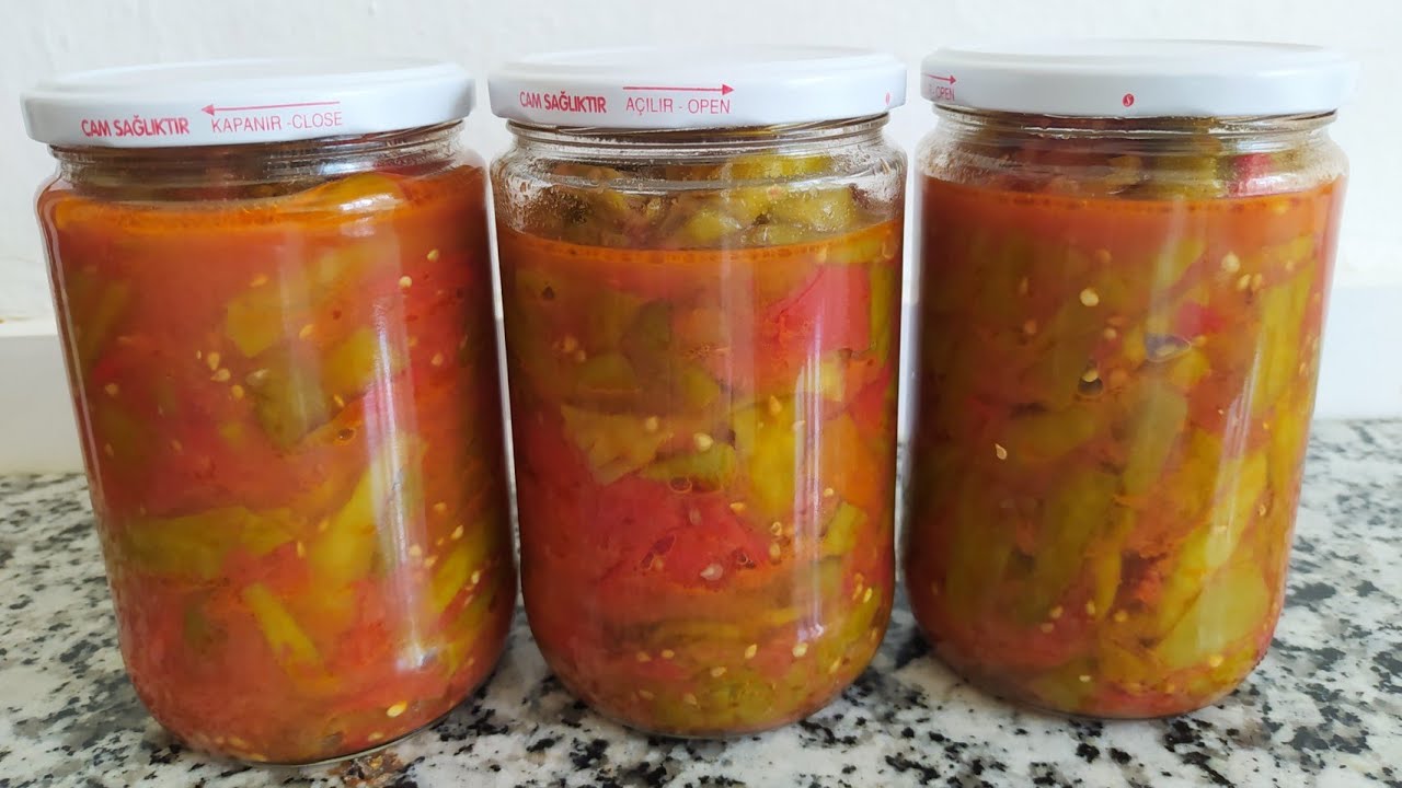Kışlık Kahvaltılık Domates Soslu Biber Kızartması Tarifi ❗ Kışlık Biber Kızartması Nasıl Yapılır
