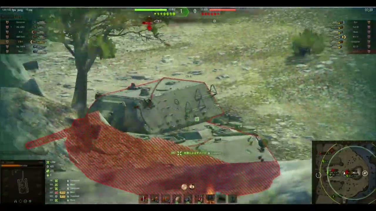 world of tanks, 20260222 STB-1, Onslaught (ranked battle), 崖