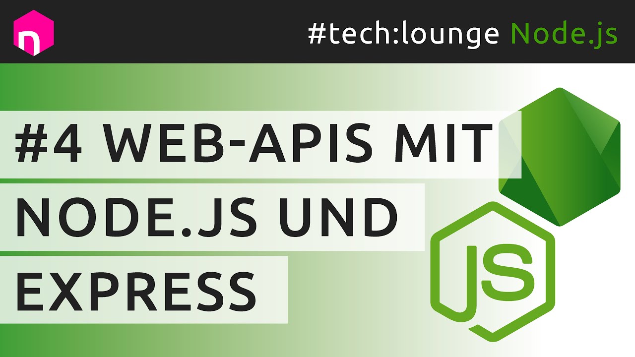 Web-APIs mit Node.js und Express // deutsch