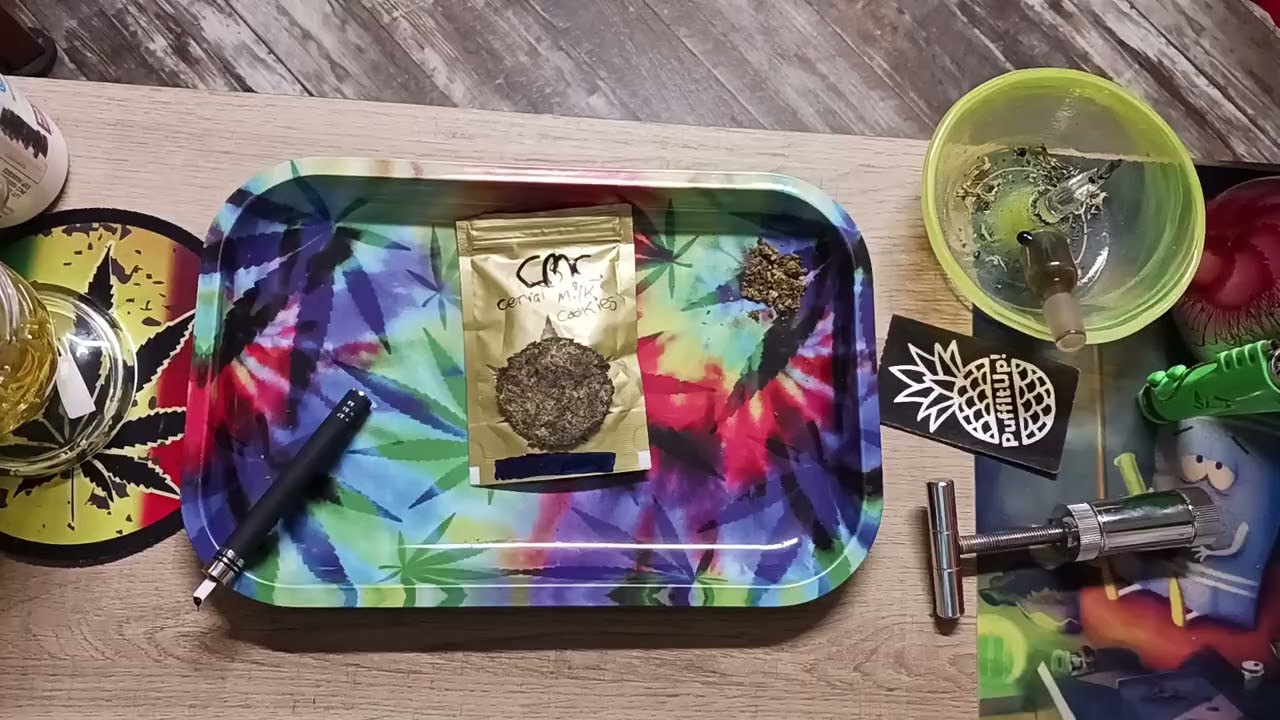 cereal milk cookies  good vibes customs press into rosin