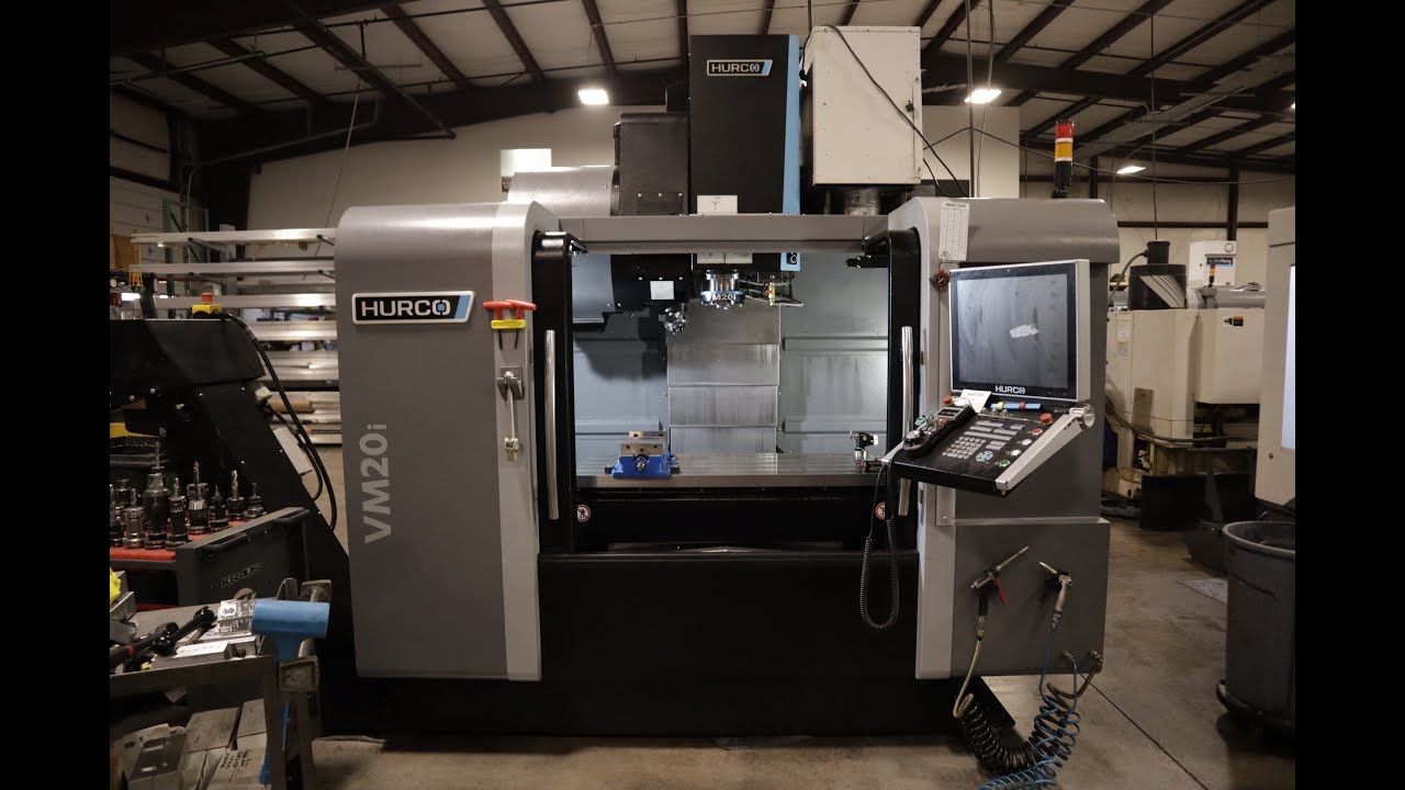 Hurco VM20i Plus 3-Axis CNC Vertical Machining Center - NEW 2020! Low Spindle Hours!