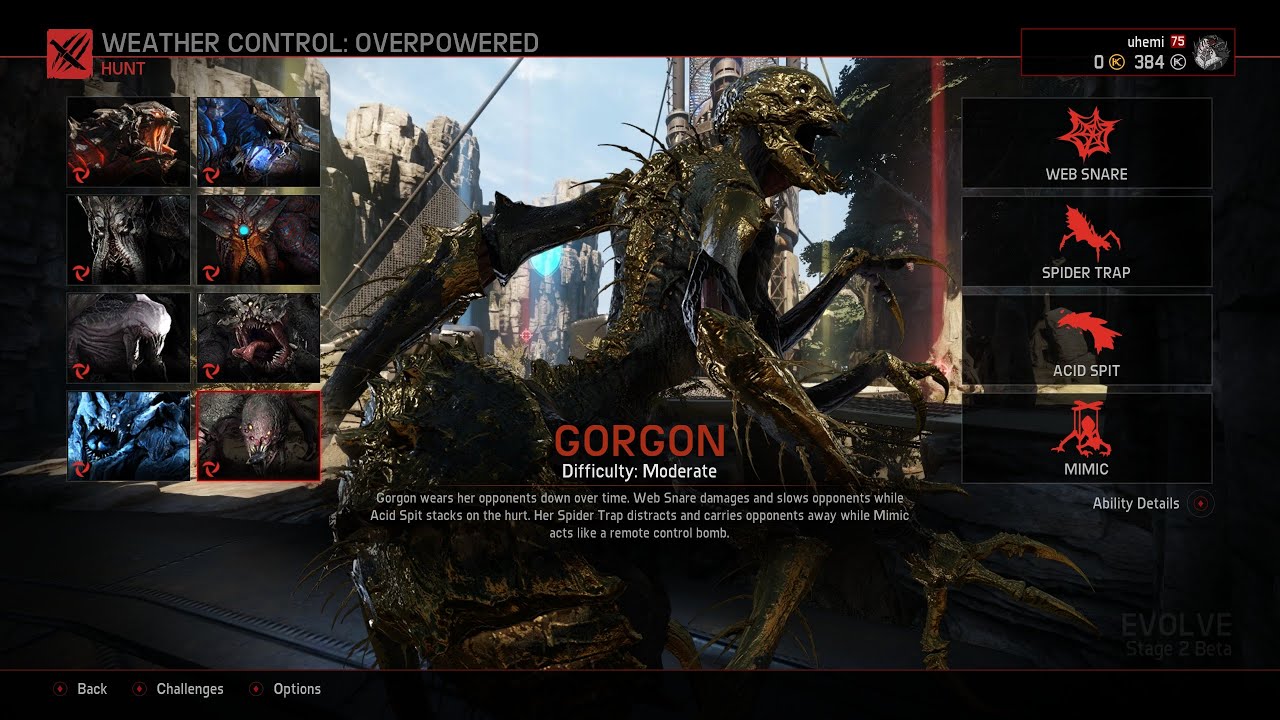 Gorgon & Elder Chaos - Evolve Stage 2 2025 Gameplay #evolve #evolvestage2