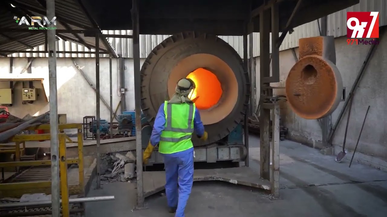 ARM Metal Recycling Factory In Uae  | Videography BY 971MEDIA | مصنع أي آر أم