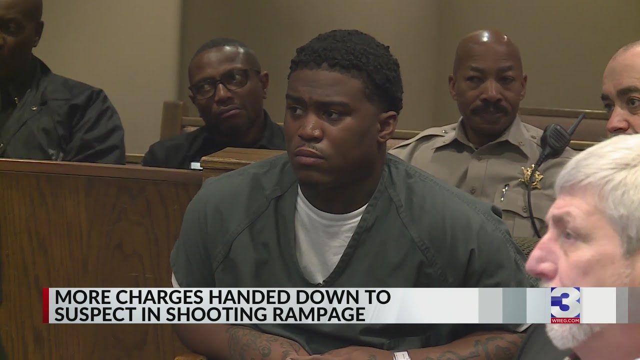 Ezekiel Kelly gets more charges for Memphis mass shooting