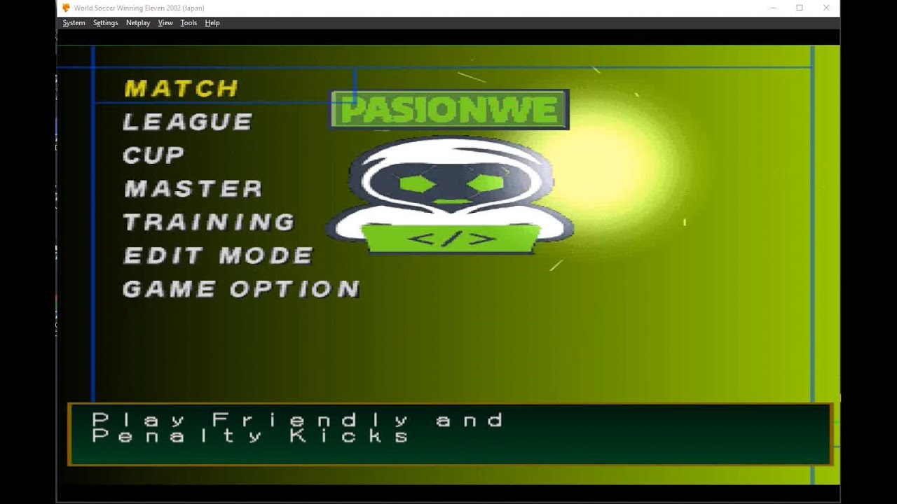 we2002 PasionWE (Neo2k3 vs Pino)