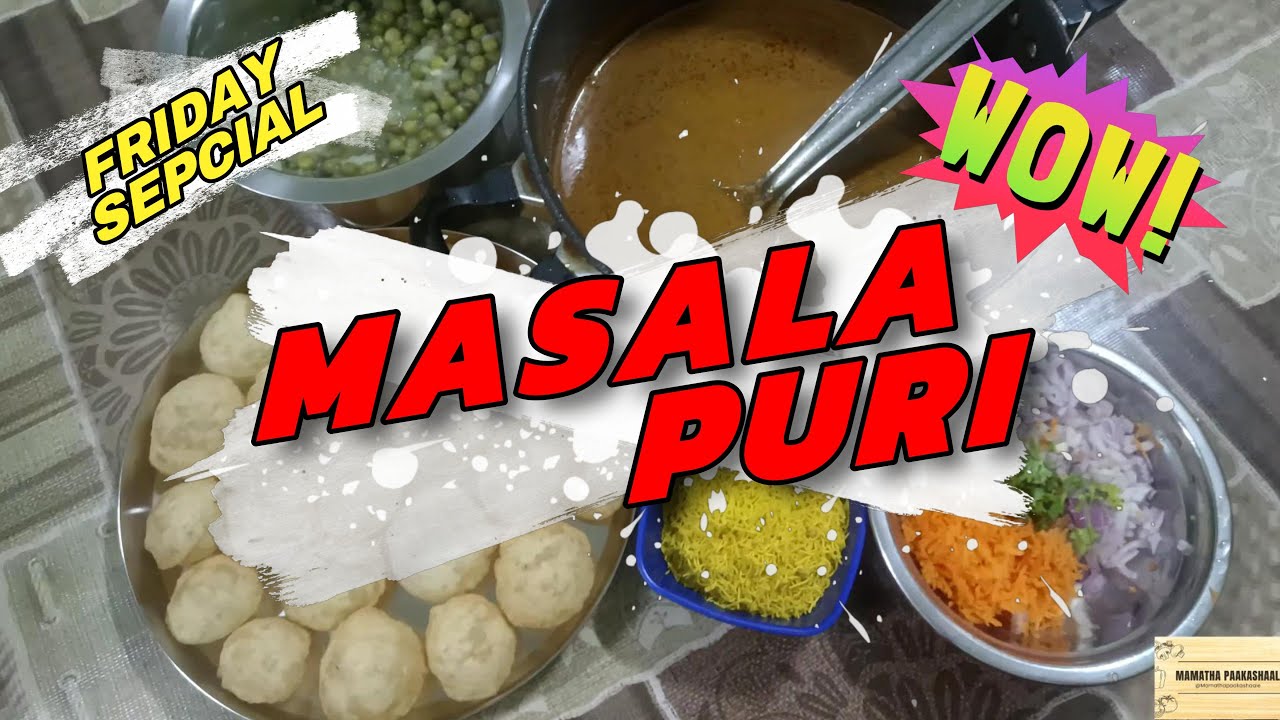 Masala Puri - The Ultimate South Indian Chaat | Secret Family Recipe Revealed! | Friday SPECIAL Ep.1