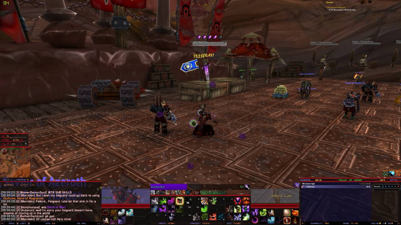 WeakAuras Soul Shards Legion