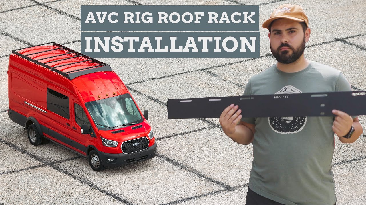 Best Roof Rack For Ford Transit? @AVCRIG Roof Rack Installation