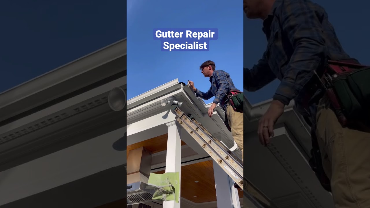 Replacing a Gutter Corner 
