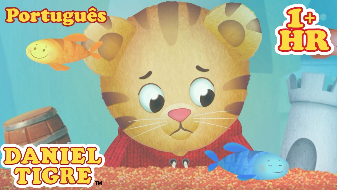 O Peixinho do Daniel Vai Embora | Lidando com Emoções | Daniel Tigre | Scholastic Kids em português