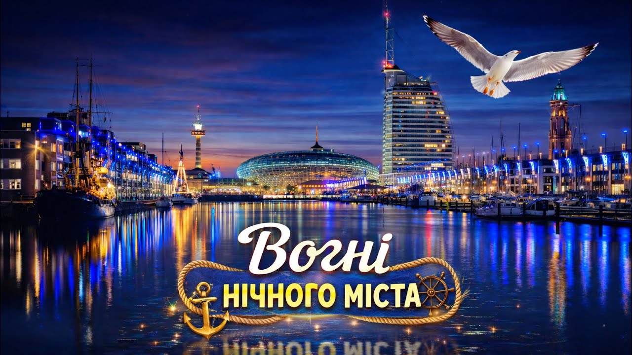 Вогні нічного міста |Бремерхафен🇩🇪