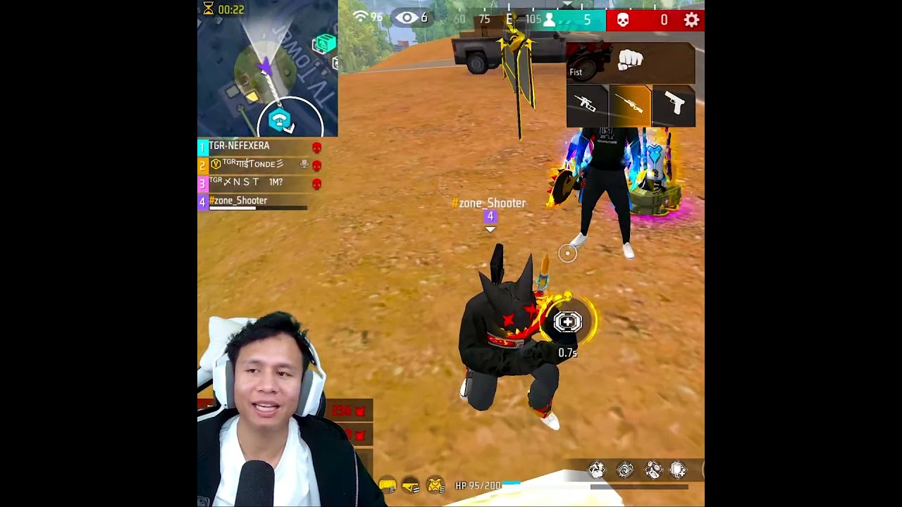 Enemy Team up in Grandmaster Top Lobby 😱 Booyah ?? #shorts #freefire #tondegamer