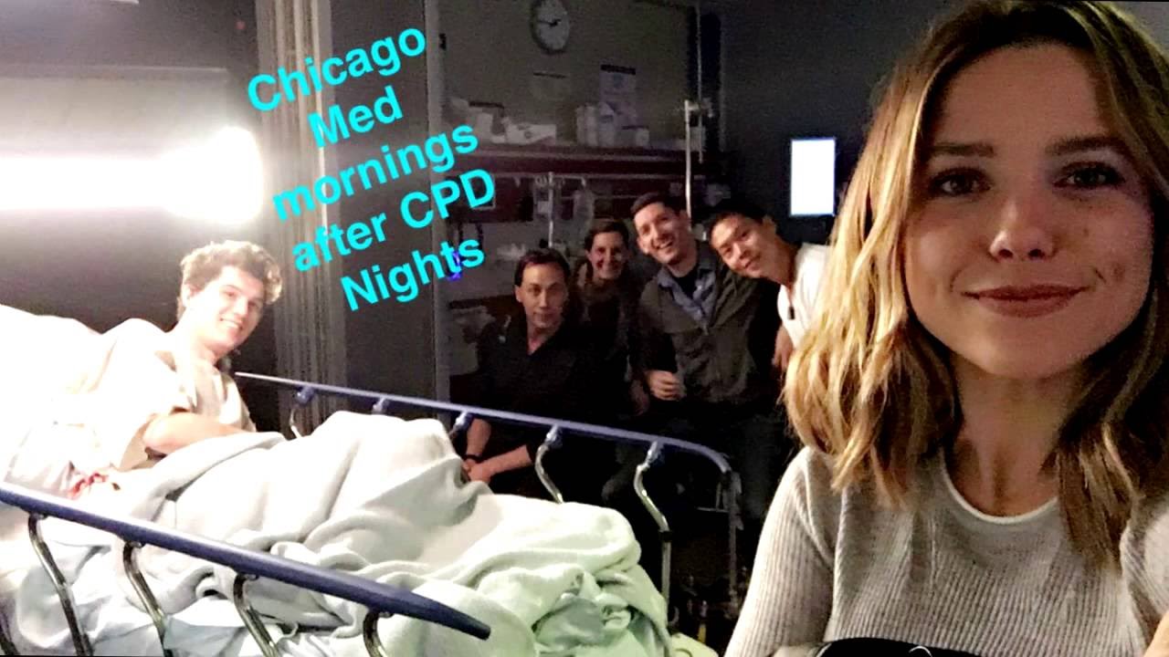 Sophia Bush on the scene Chicago P.D | Snapchat | September 28 2016