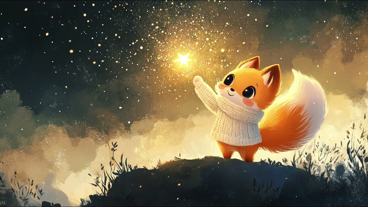 Líška Luna a zatúlané svetielko 🦊✨ | Uspávanka pre deti na dobrú noc (Rozprávka)