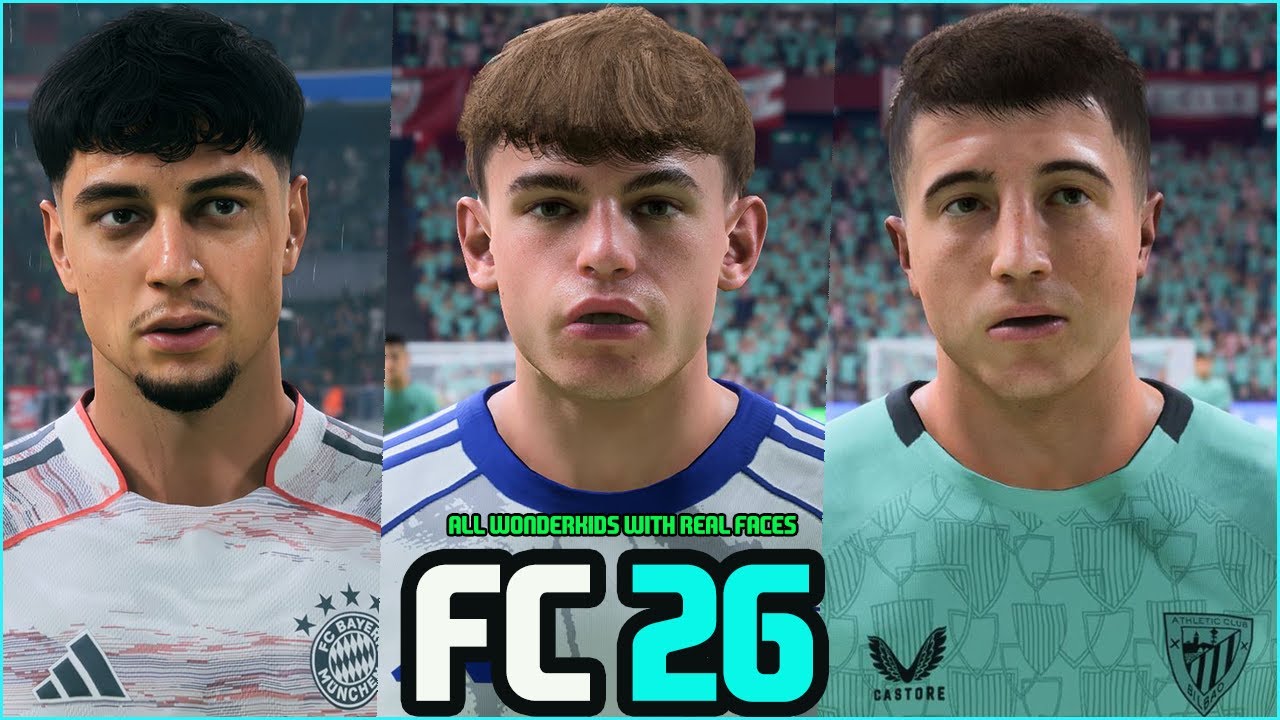 FC 26 | Все вундеркинды 85+ с потенциалом и реальными лицами
