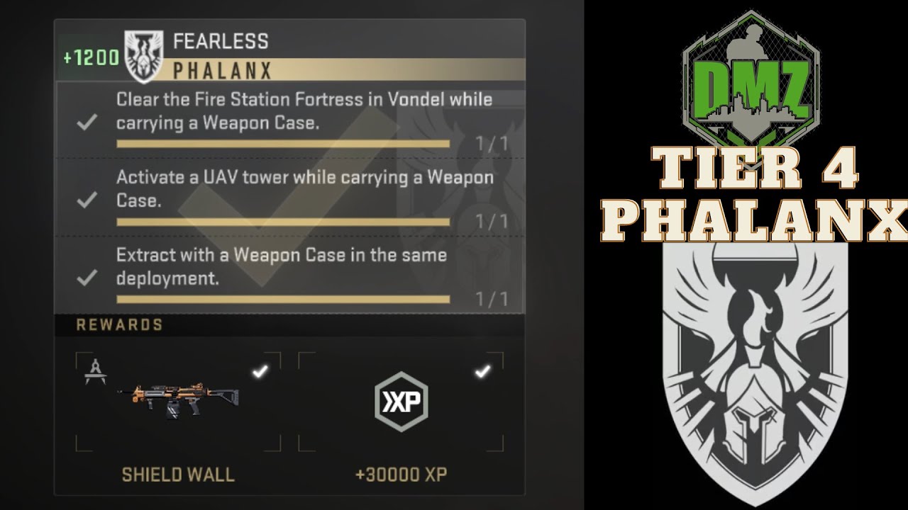 Fearless (SOLO) Tier 4 Phalanx Story Mission DMZ Warzone 2.0