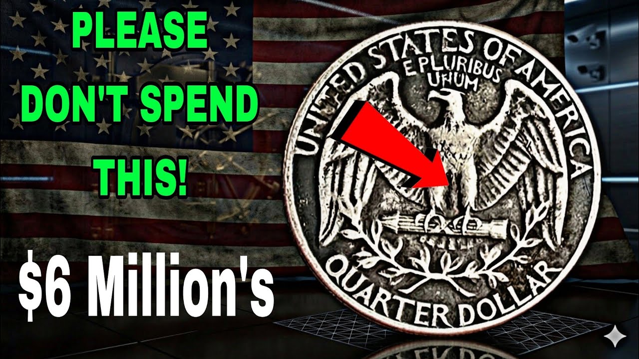 Do You Have These Silver Washington Quarter Dollar Coins? Some Are Worth Millions of dollars!