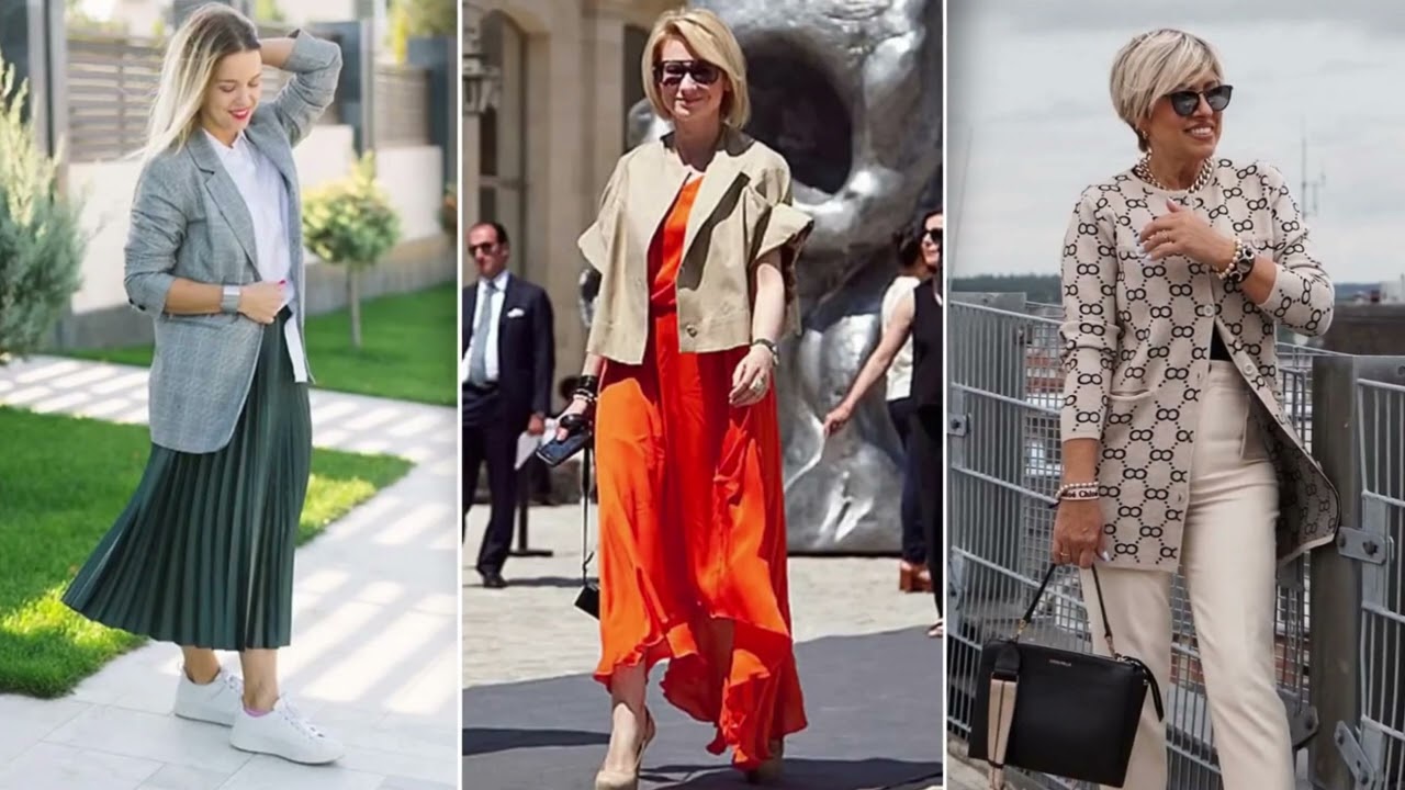 Cosa indossare 💖 Look eleganti per donne oltre i 50 anni
