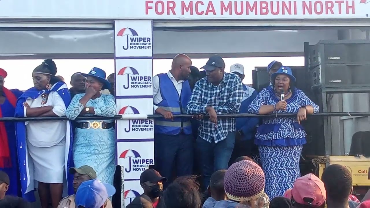 Kenya Yoonthe Yiasya Ni Kalonzo, Senator Agnes Kavindu