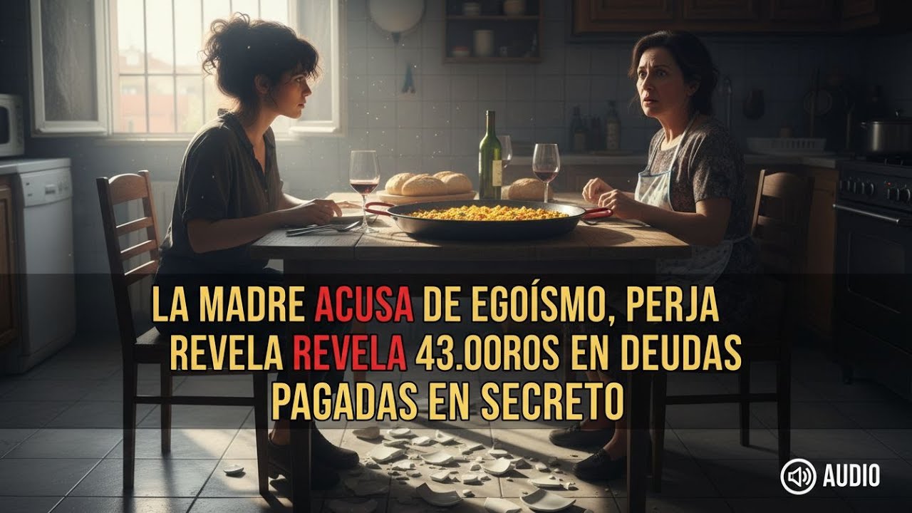 LA MADRE ACUSA DE NO AYUDAR NUNCA, LA HIJA EXPONE 43.000 EUROS DE TRAICIÓN OCULTA.