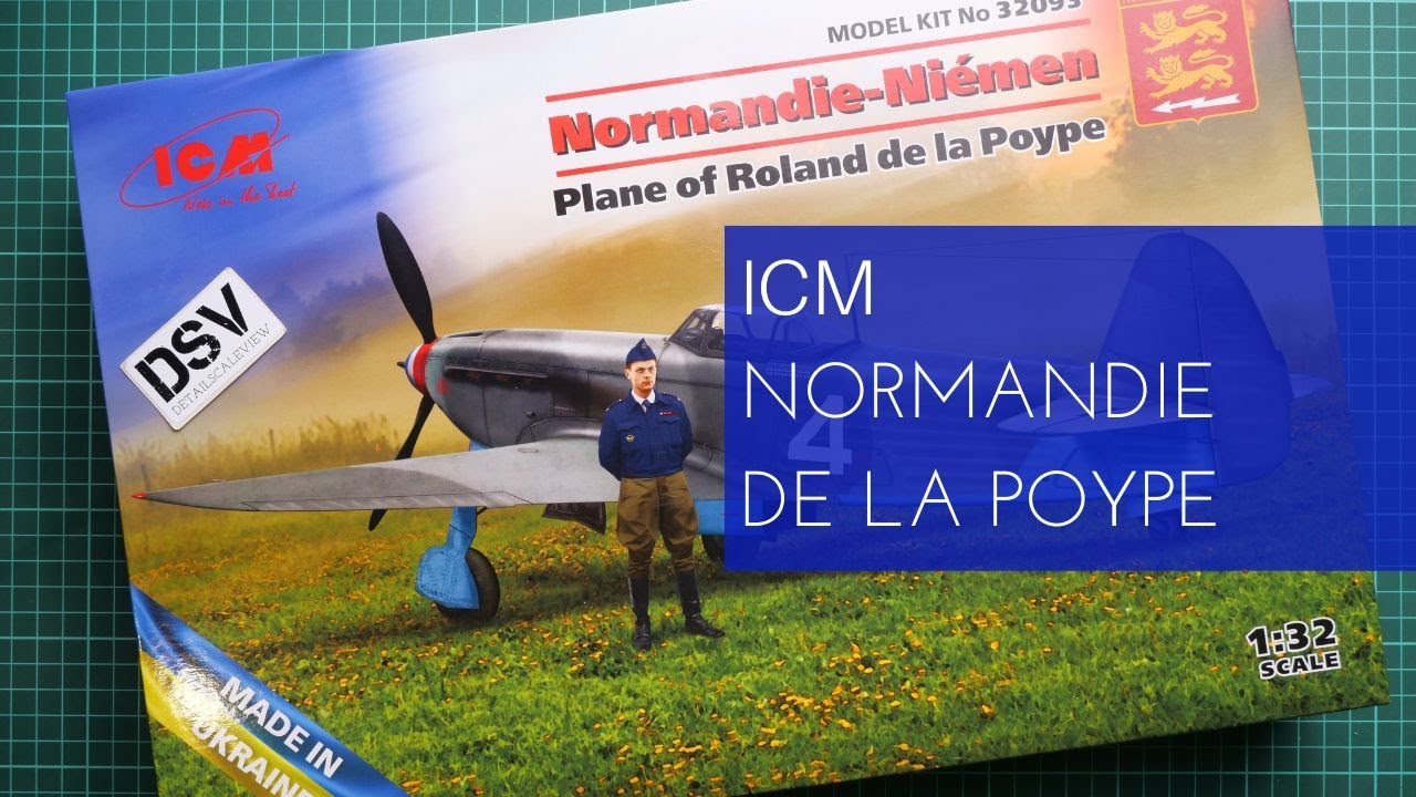 ICM 1/32 Normandie-Niemen Roland de la Poype (32093) Review