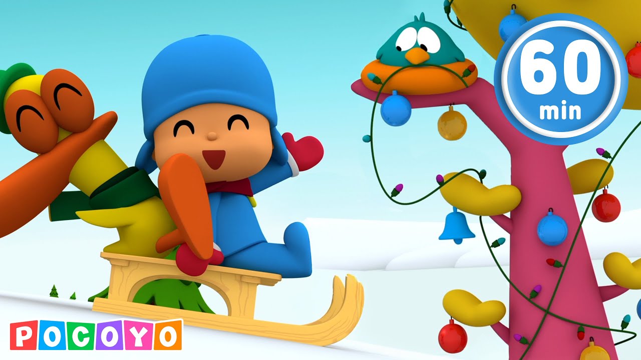 ❄️ Snow RACE challenge! Pocoyo's Winter Games | Animaj Kids Stories & Adventures | Cartoons for Kids