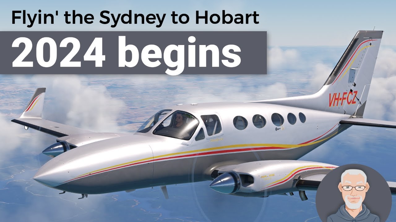 Flyin' the Sydney to Hobart (2024 begins) | MSFS 2020