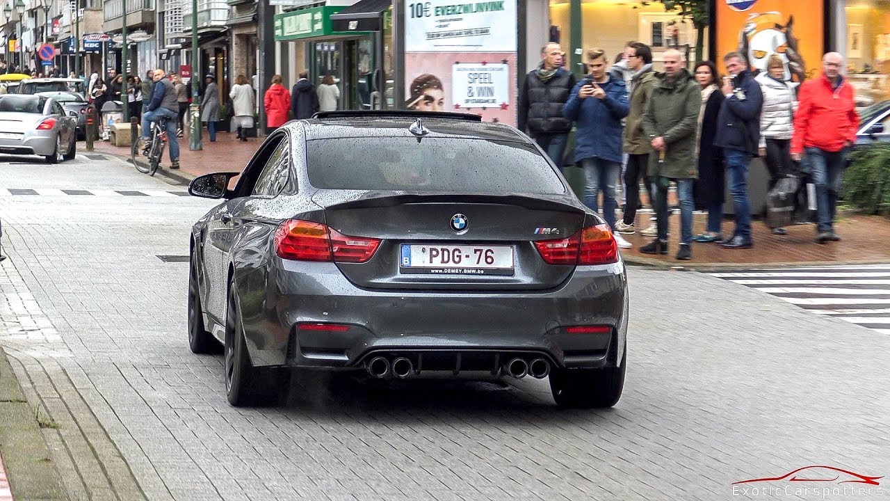 BMW M4 F82 w/ M Performance Exhaust - LOUD Revs & Accelerations !