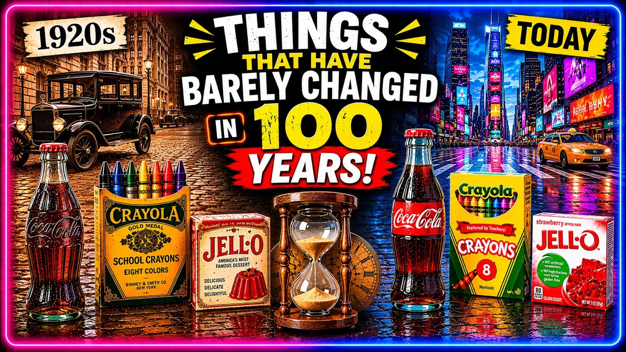 Built to Last: Things That Have Barely Changed in 100 Years!