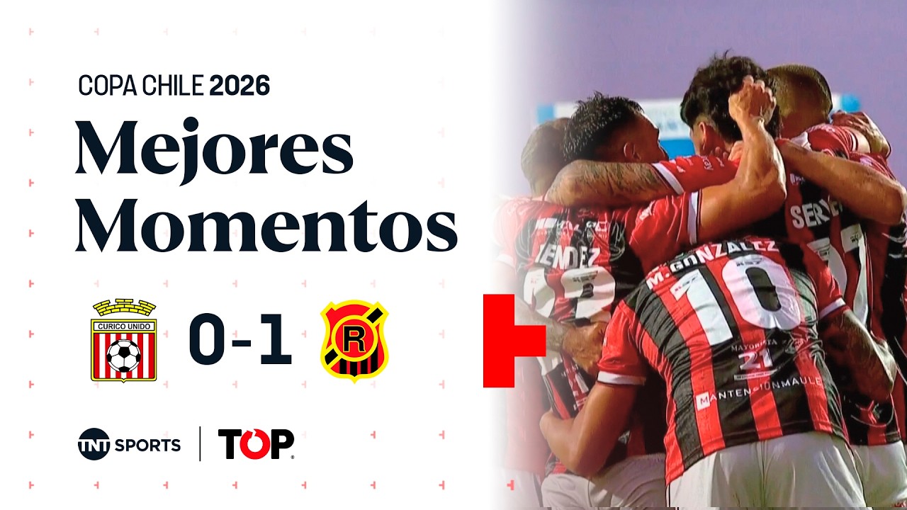 Compacto TOP | ⚪🔴 Curic&oacute; Unido 0 - 1 🔴⚫ Rangers de Talca | Copa Chile 2026 🏆🇨🇱