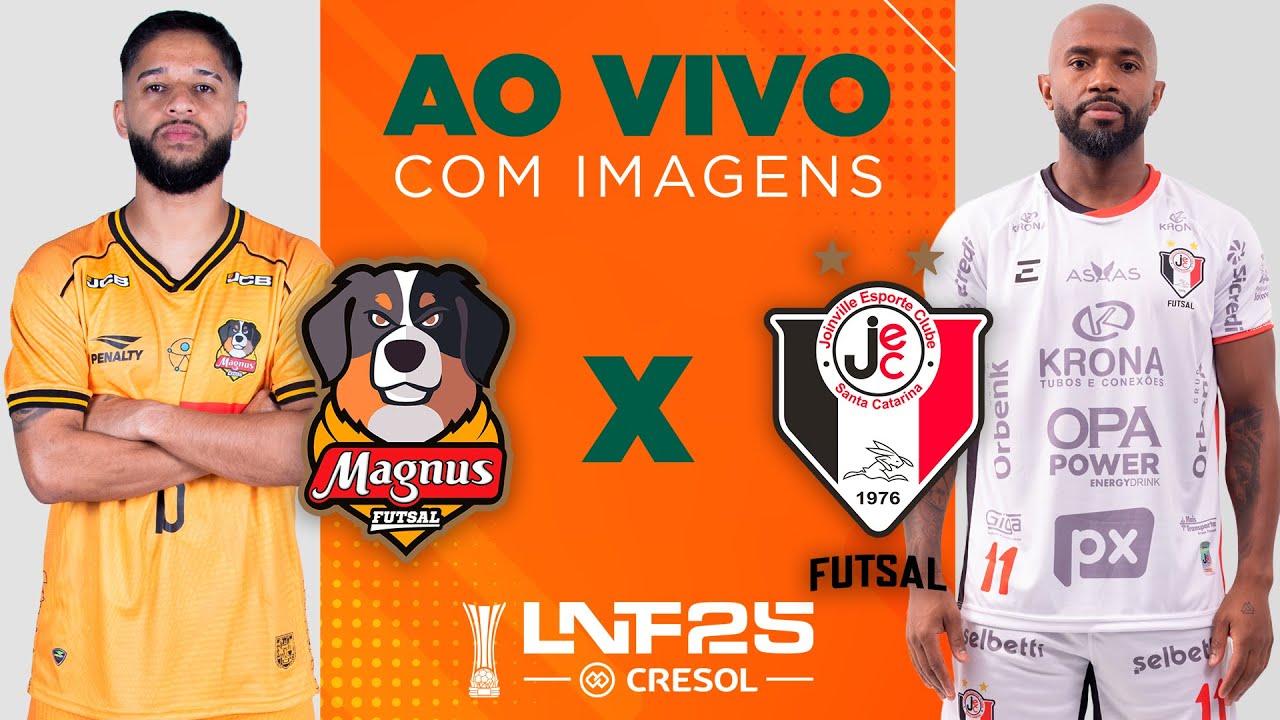 JOGO COMPLETO | LNF 2025 | MAGNUS x JOINVILLE | RODADA 23