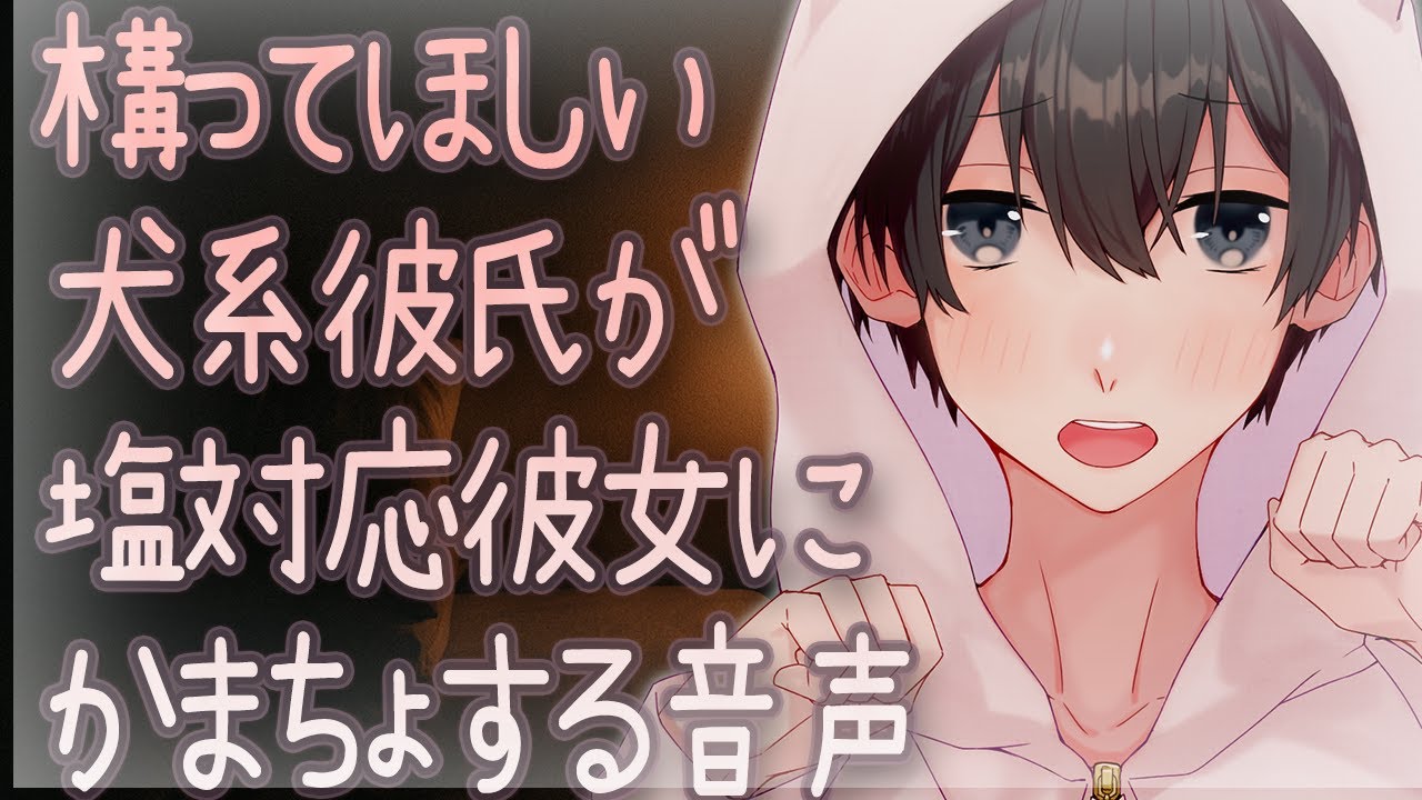 【女性向け】構ってほしい犬系彼氏が塩対応彼女にかまちょする音声【シチュエーションボイス】