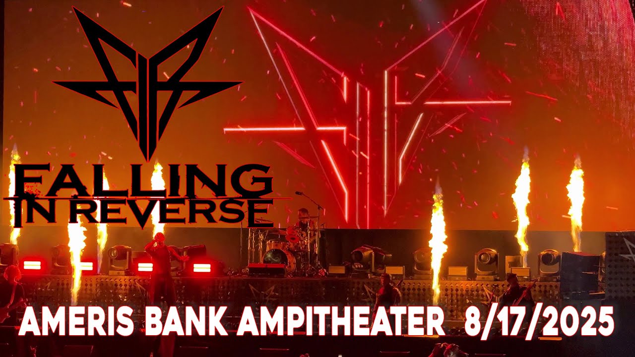 Falling In Reverse Full Set Ameris Bank Amphitheater 8-17-2025