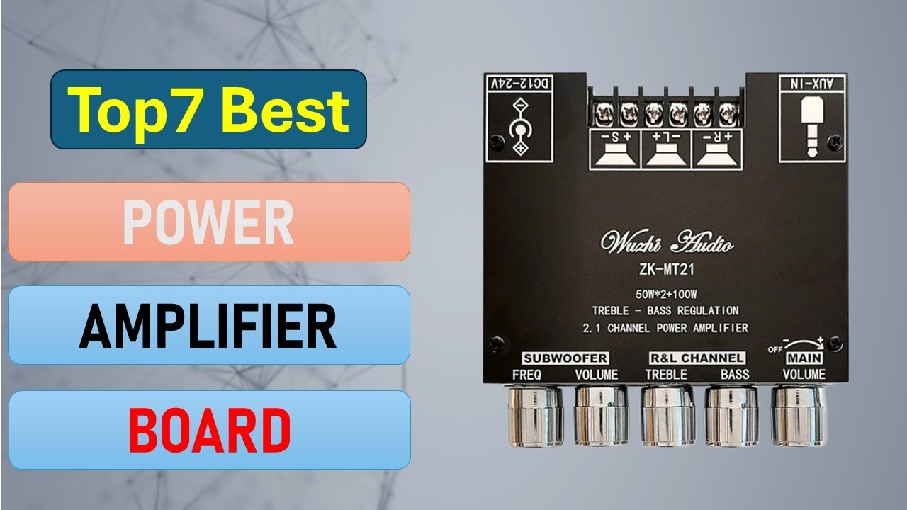 Top 7 Power Amplifier Board in 2025 | Best Amplifier Board on AliExpress