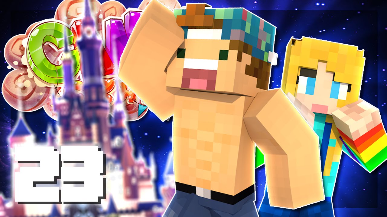 DISNEY WORLD IN MINECRAFT? (VISITING YOUR PLOTS!) | EP 23 | CandyCraft Minecraft Server