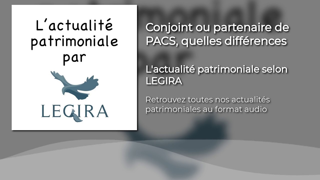 Conjoint ou partenaire de PACS, quelles sont les différences