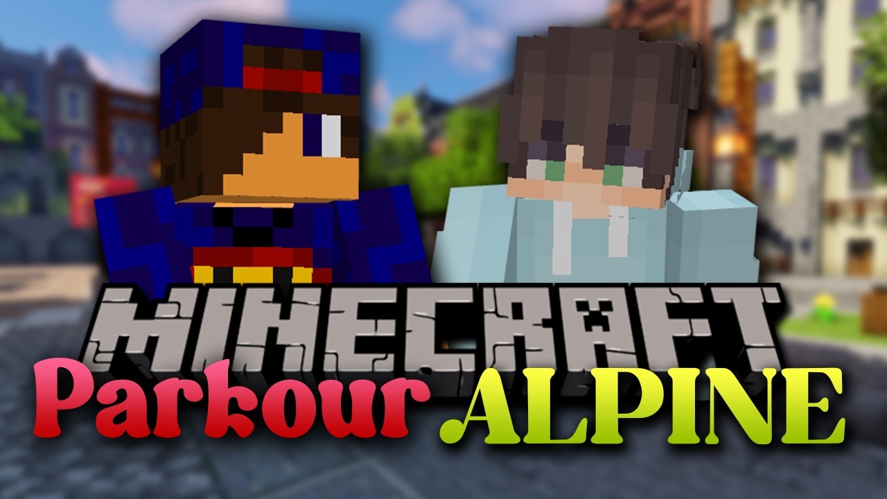 Minecraft Alpine Parkour #05: Żel Na Guzik 😂 w/@SelvoPL