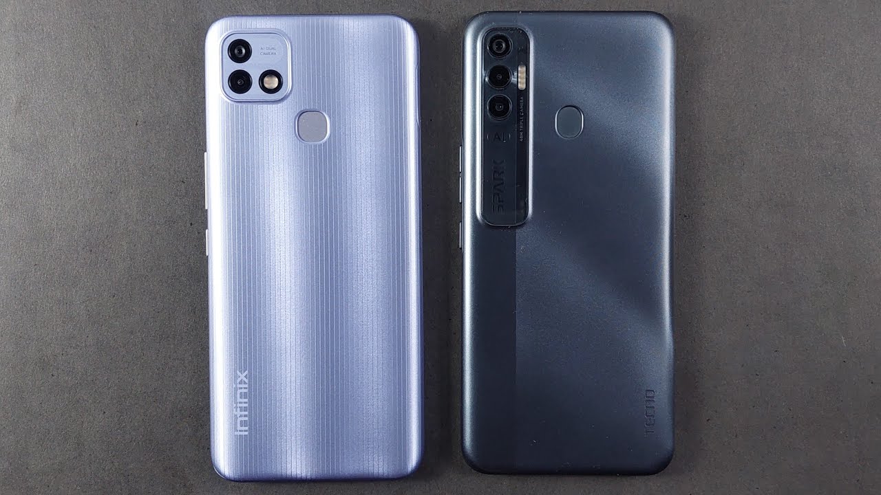Tecno Spark 7 Pro Vs Infinix Hot 10i Speed Test! 🤤